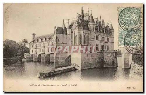 Chenonceaux Cartes postales Le chateau Facade orientale