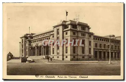 Belgique Belgie Ostende Cartes postales Palais des Thermes