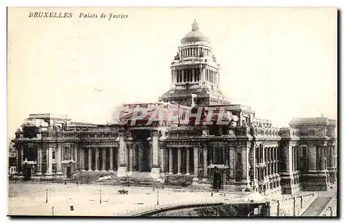 Belgie Belgique Bruxelles Ansichtskarte AK Palais de justice