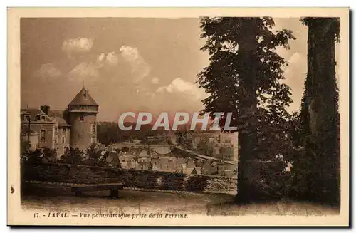 Laval Cartes postales Vue panoramique prise de la Perrine