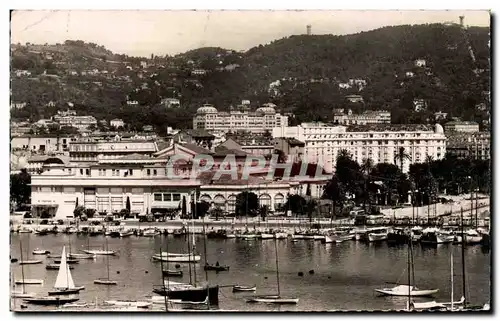 Cannes Cartes postales Un coin du port Le casino