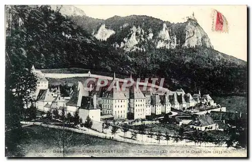 Grande Chartreuse Cartes postales Le couvent et le grand Som