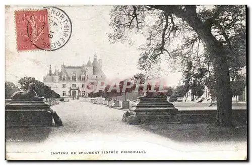 Cartes postales Chateau de Chaumont (entree principale)