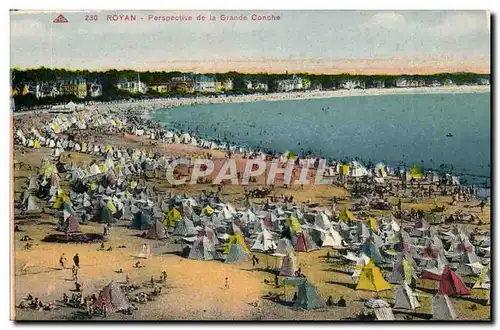 Royan Cartes postales Perspective de la grande conche