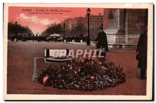 Paris - 8 - Tombe du Soldat Inconnu - Ansichtskarte AK