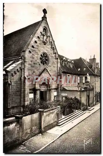 Paray Le Monial - Chapele et Facade exterieure du monastere de la Visitation de Paray - Cartes postales