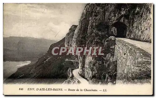 Aix Les Bains - Route de la Chambotte - - Cartes postales