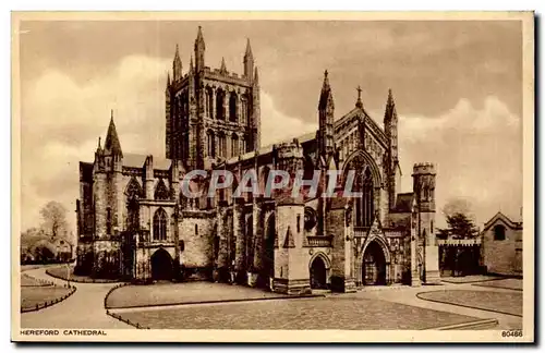 England - Angleterre - Hereford Cathedral - Ansichtskarte AK