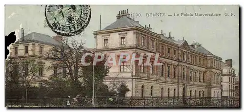 Rennes - Le Palais Universitaire - Ansichtskarte AK