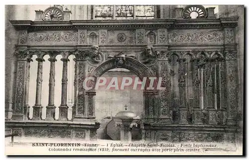 Yonne - Saint Florentin - L'Eglise Saint Nicolas - Cartes postales