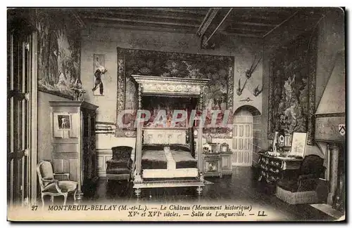 Montreuil Bellay Le Chateau XV et XVI siecle - Cartes postales