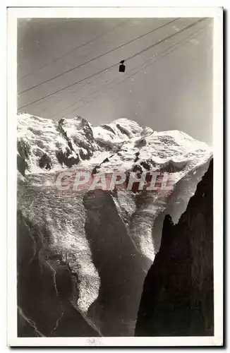 Mont Blanc - Teleferique de Plan Praz Brevent - Ansichtskarte AK