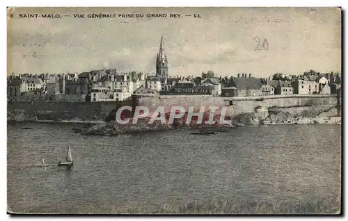 saint Malo - Vue General Prise du Grand Rey - Cartes postales