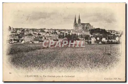 Chartres - Vue Generale prise de Cachembak - Ansichtskarte AK