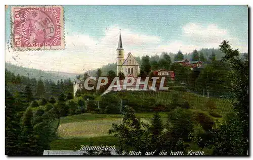 Tchequie - Johannisbad - Janske La�zn? - Blick auf die Katholische Kirsche - Cartes postales