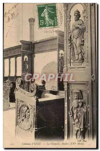 Chateua D&#39Usse La Chapele Stales XVI siecle - Cartes postales