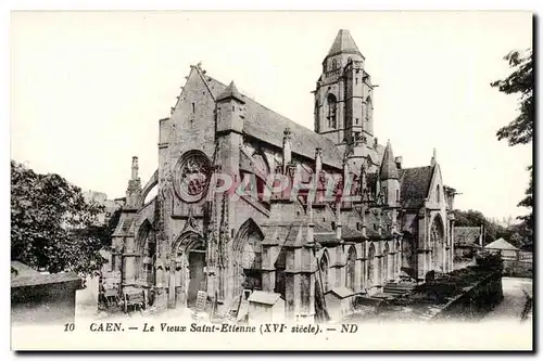 Caen - le Vieux saint Etienne - Cartes postales