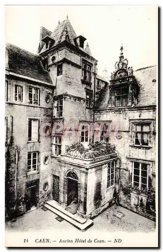 Caen - Ancien Hotel de Caen - Ansichtskarte AK