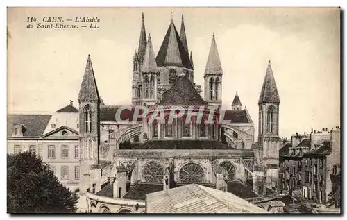 Caen - L&#39Abside de l&#39Eglise Saint Etienne Cartes postales