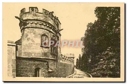 Caen - Tour des Gens d&#39Armes Cartes postales