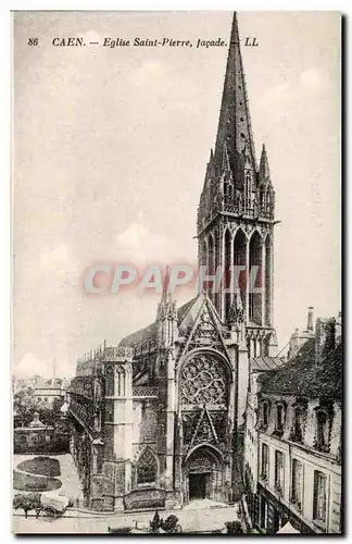 Caen - Eglise Saint Pierre Cartes postales