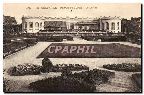 Deauville - Plage Fleurie Le Casino Cartes postales