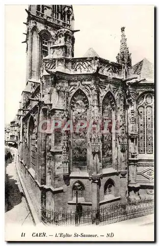 Caen - Eglise St Sauveur - Ansichtskarte AK