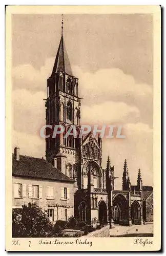 Saint Lere sous Vezelay - L'Eglise - Cartes postales