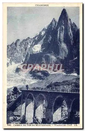 Montenvers - Chemein de Fer Viaduc du Dru - Cartes postales