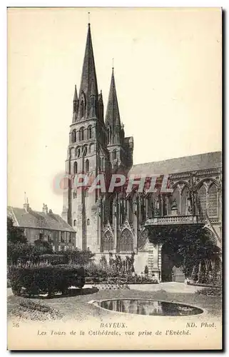 Bayeux - Les Tours de la Cathedrale Cartes postales