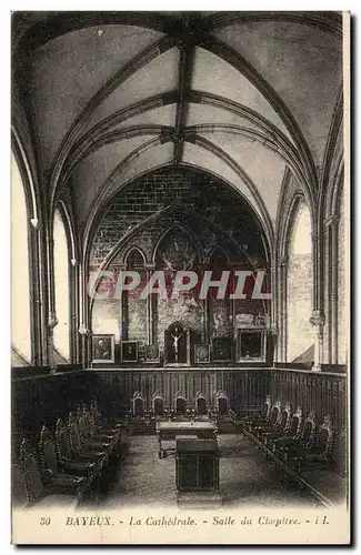 Bayeux - La Cathedrale - Salle du Chapitre Cartes postales