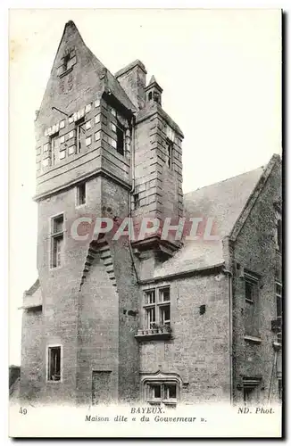 Bayeux - Maison dite de Gouvernereur - Cartes postales