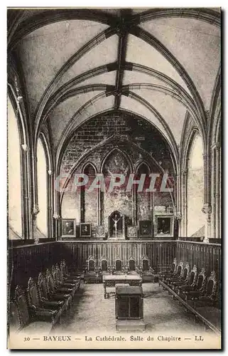 Bayeux - La Chathedrale sall de Chapitre - Cartes postales