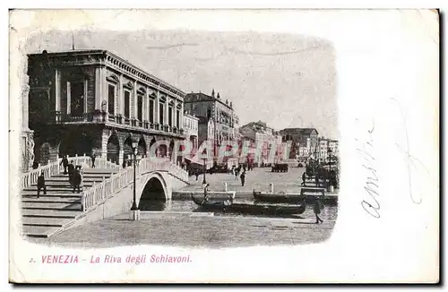 Venezia - Venice - la Riva degli Schlavoni Cartes postales