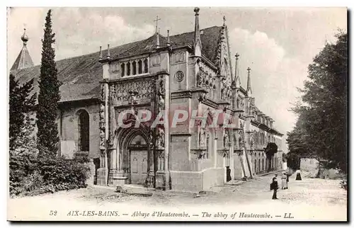 Aix les Bains - l &#39Abbaye de Hautecombe - vache Cartes postales