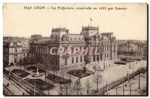 Lyon - La prefecture construite en 1885 par Louvier Ansichtskarte AK