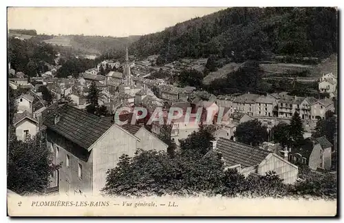 Plombieres les Bains Vue Generale - Cartes postales