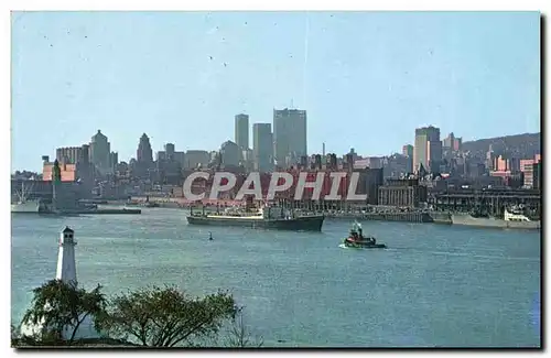 View of Harbour and skyline as seen from St Helens Island - Cartes postales