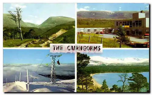 Cairngorms White Lady Chairlift - Loch Morlich The Lairig Ghru Pass - Ansichtskarte AK