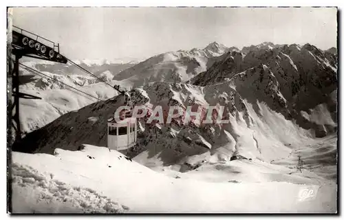 Les Pyrenees - Route de Tourmalet La Teleferique de la Mongie - Cartes postales