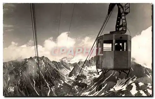 Les Pyrenees - La Teleferique de la Mongie - Cartes postales