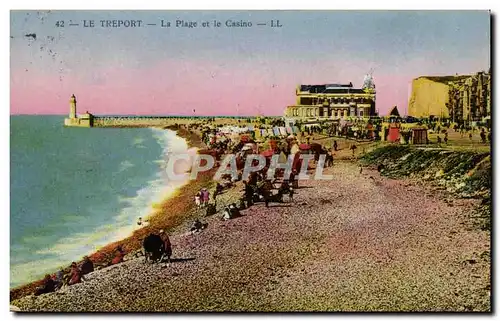 Le Treport - La Plage de la Casino - Cartes postales