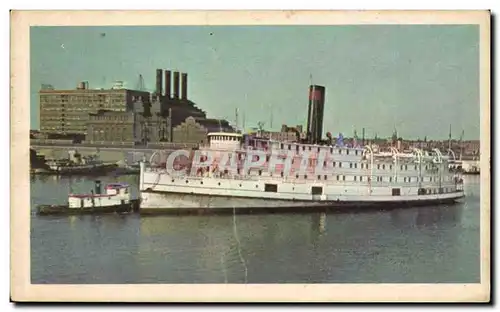 Etas Unis - Steamer - bateau - Built sparrow Point 1913 Length 262 ft 1923 tons - Cartes postales