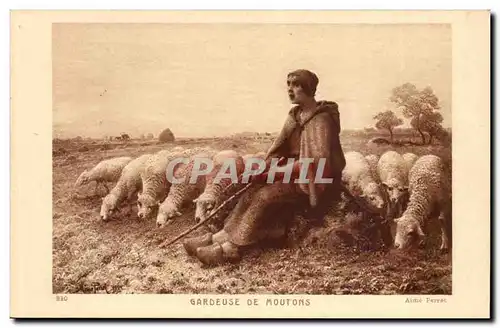 Mouton - Gardeause de Mouton - Cartes postales