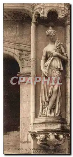 Blois - L Amitie - Statue - Cartes postales