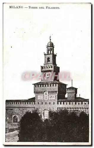 Milano - Milan - Torre del Filarete - Cartes postales