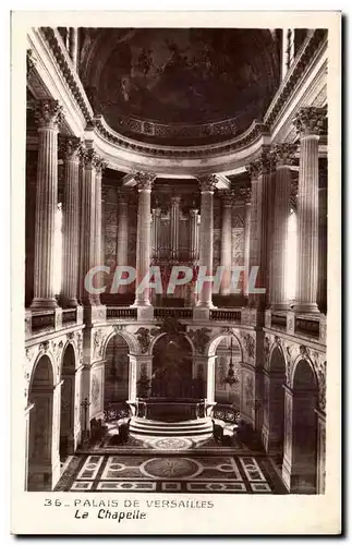 Palais de Versailles - La Chapelle - Cartes postales