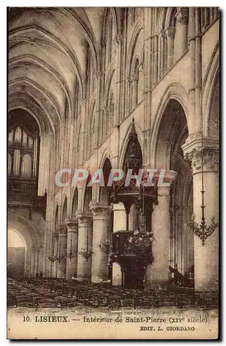 Lisieux - Interieur de Saint Pierre - Cartes postales