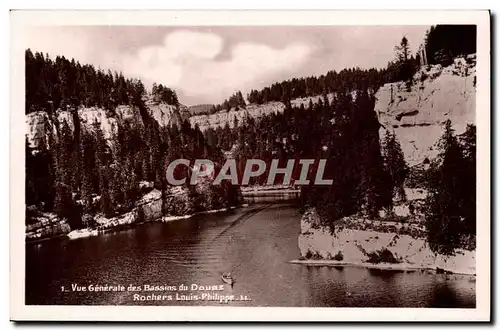 Vue Generale des Bassins du Doubs - Cartes postales