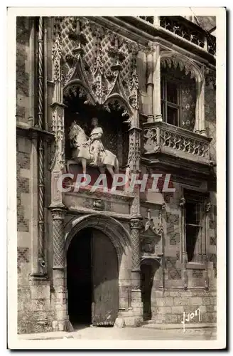 Blois - Portail Louis XII facade du Chateau - Ansichtskarte AK